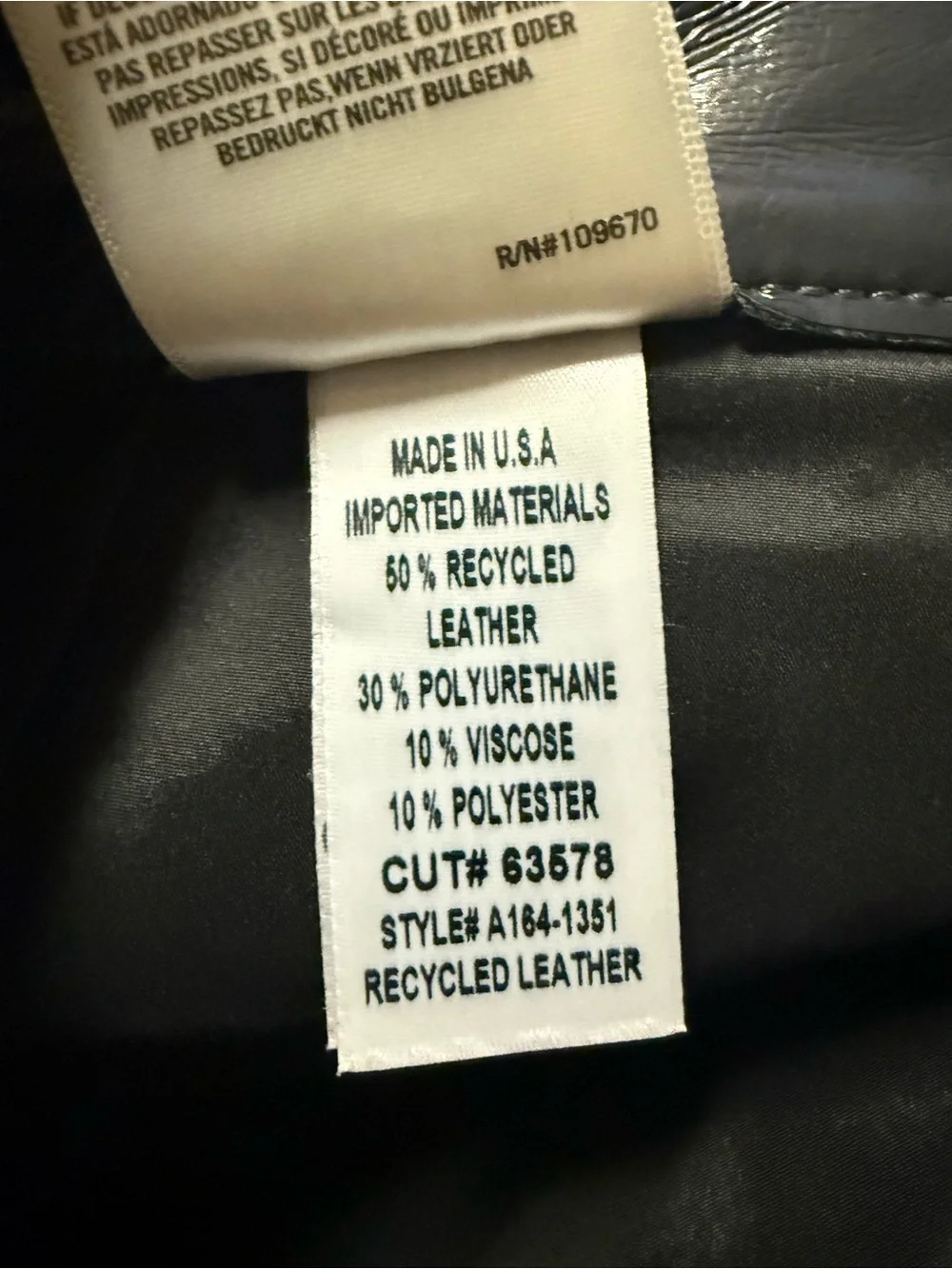 Agolde Recycled Leather 90's Pinch Waist in Shadow Patent A164-1351 size 31